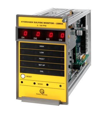 2280A Four Channel H2S Gas Monitor